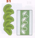 Lacé-Schablone Nr. 31